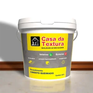 Cimento queimado Casa da Textura: revestimento sofisticado, resistente e fácil de aplicar para ambientes modernos.